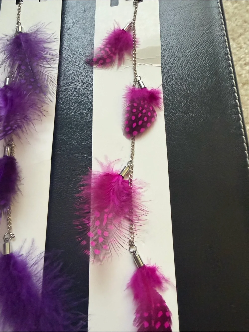 Boho Feather Hair Clip Extensions |